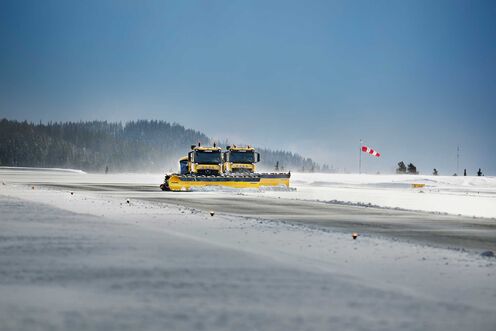 Chasse-neige sans conducteur