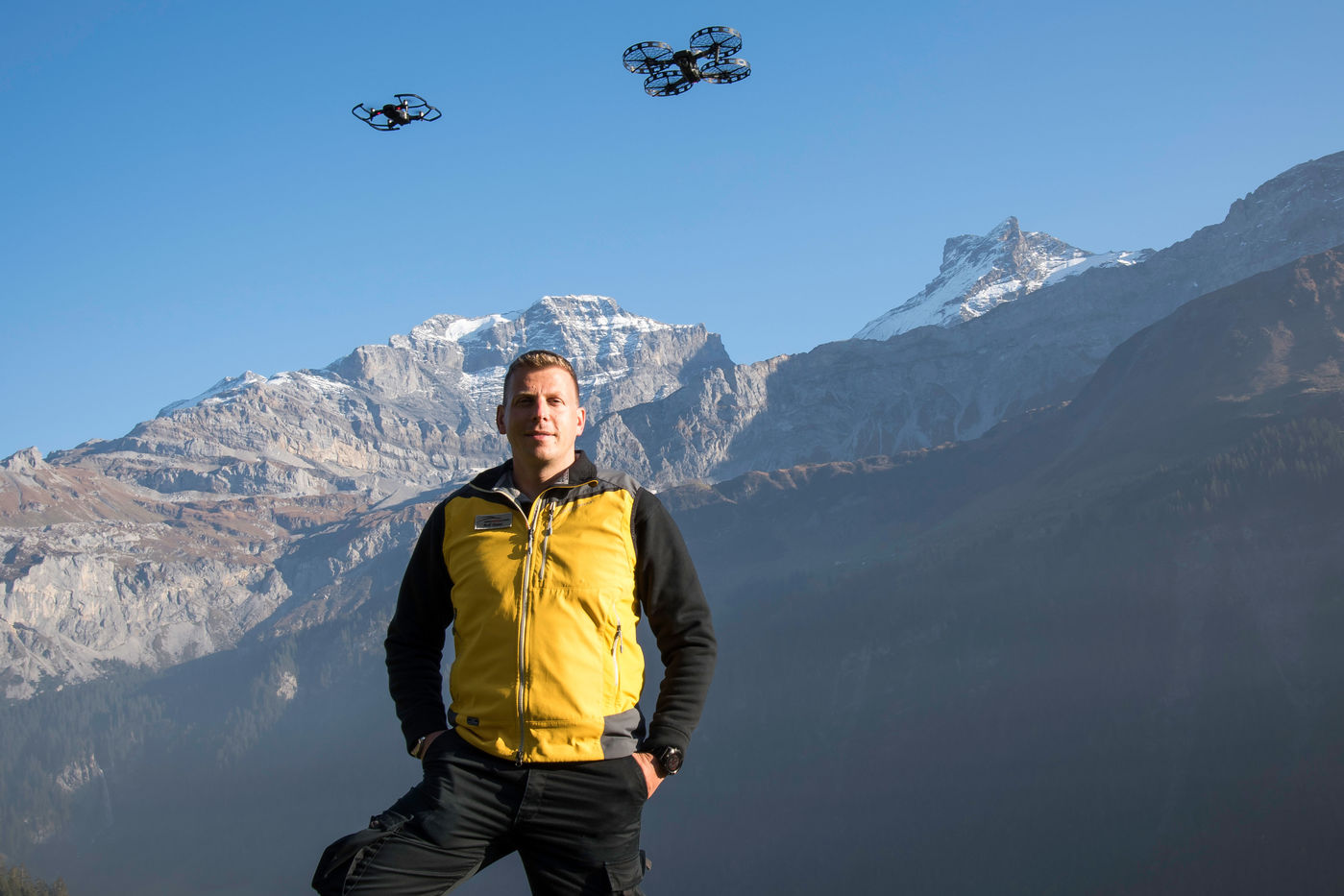 Drones secours alpin