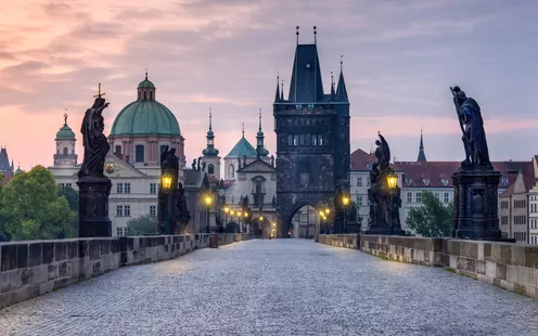 Kaffeepause in Prag