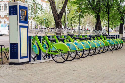 Versicherung beim Bike Sharing