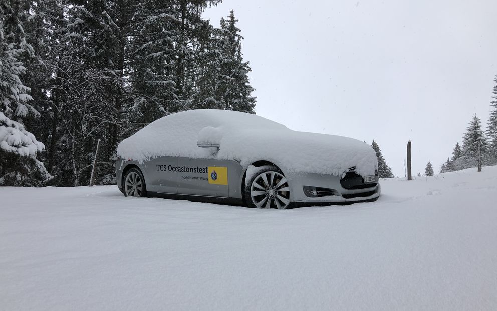 Reichweite Elektroautos im Winter - TCS Schweiz
