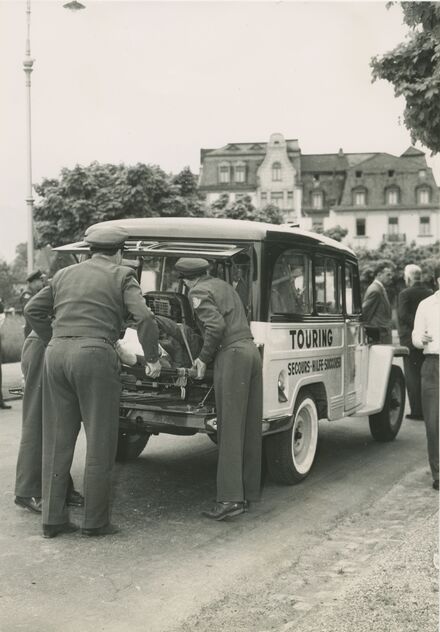 Assistenza agli incidenti da parte del TCS di Zurigo, anni '50/'60