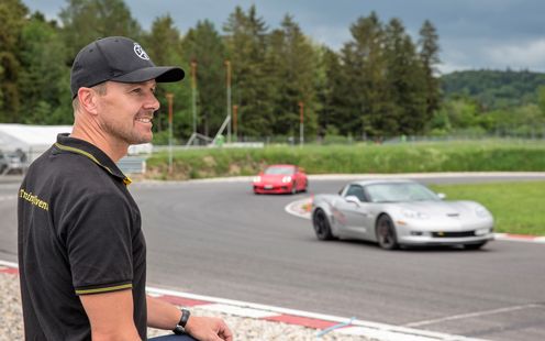 Cours de voiture sport avec Marcel Fässler