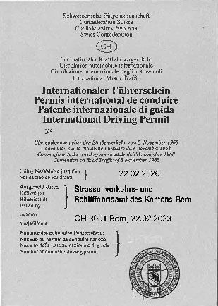 Internationaler Führerschein