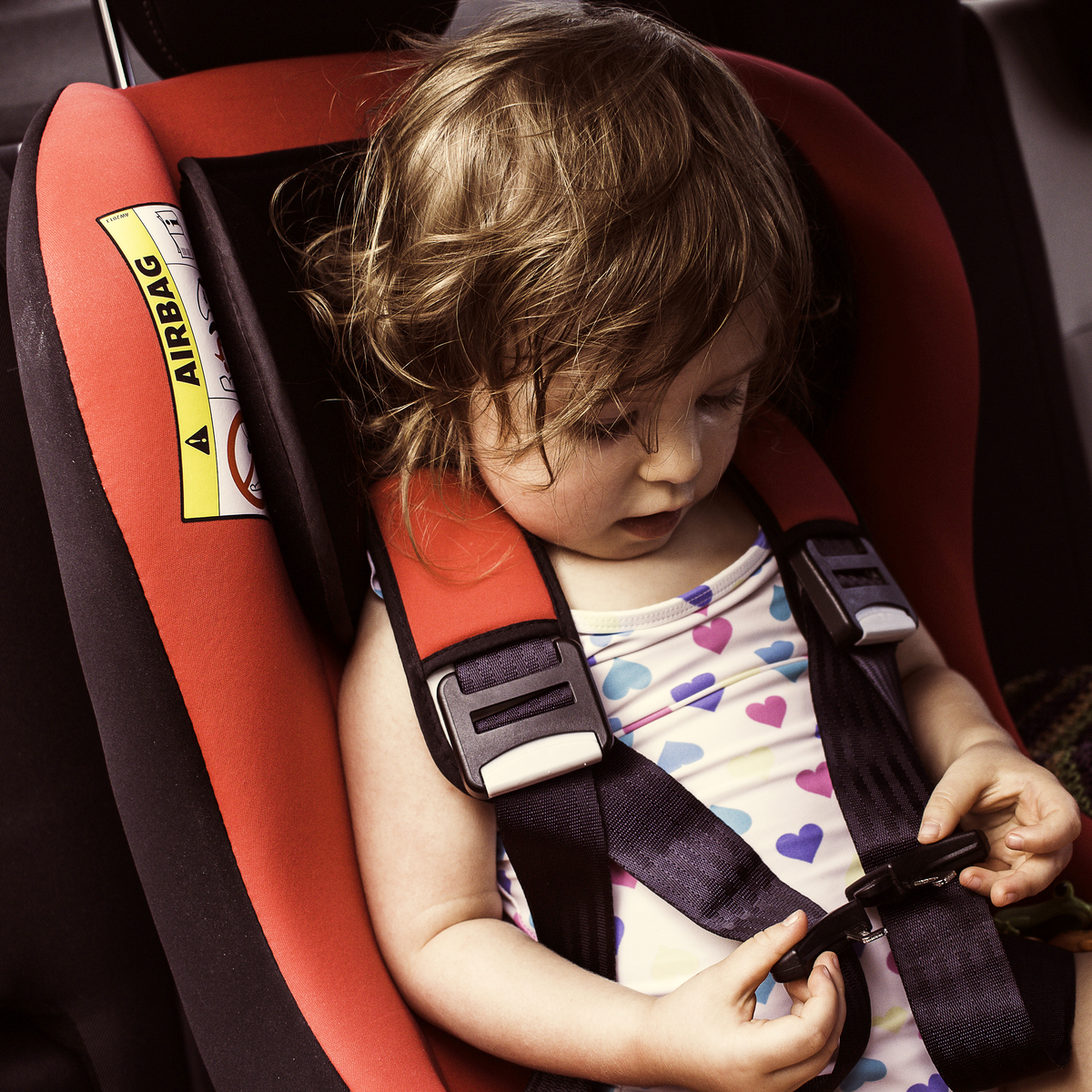 Ceinture de sécurité enfant - Harnais siège auto - Anti Escape System pour  les enfants