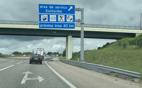 Stations de recharge sur les autoroutes au Portugal