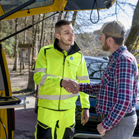 Patrouilleur au travail