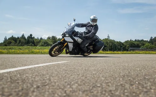 Les virages en moto