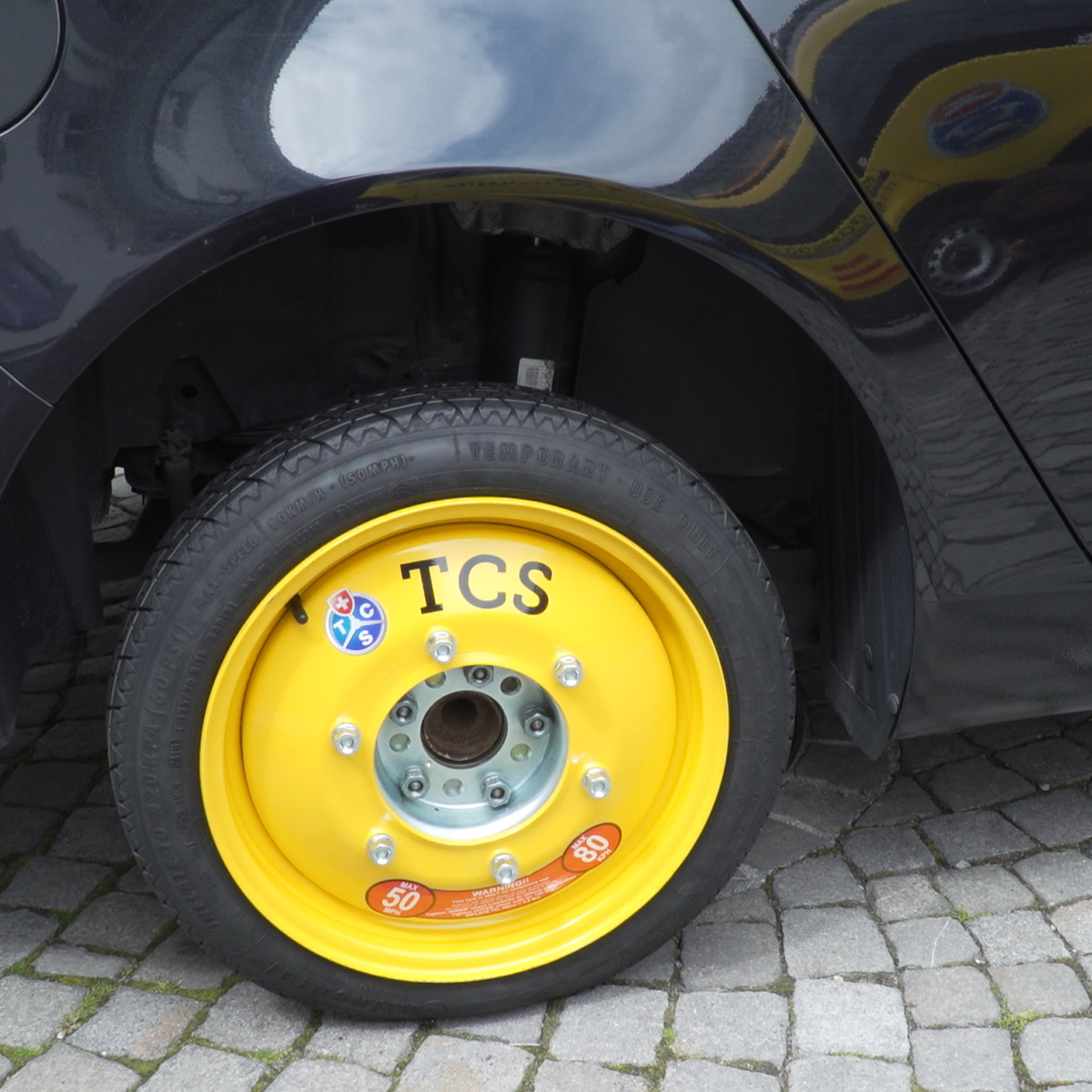 La nouvelle roue de secours universelle Multi-fit Wheel - TCS Suisse