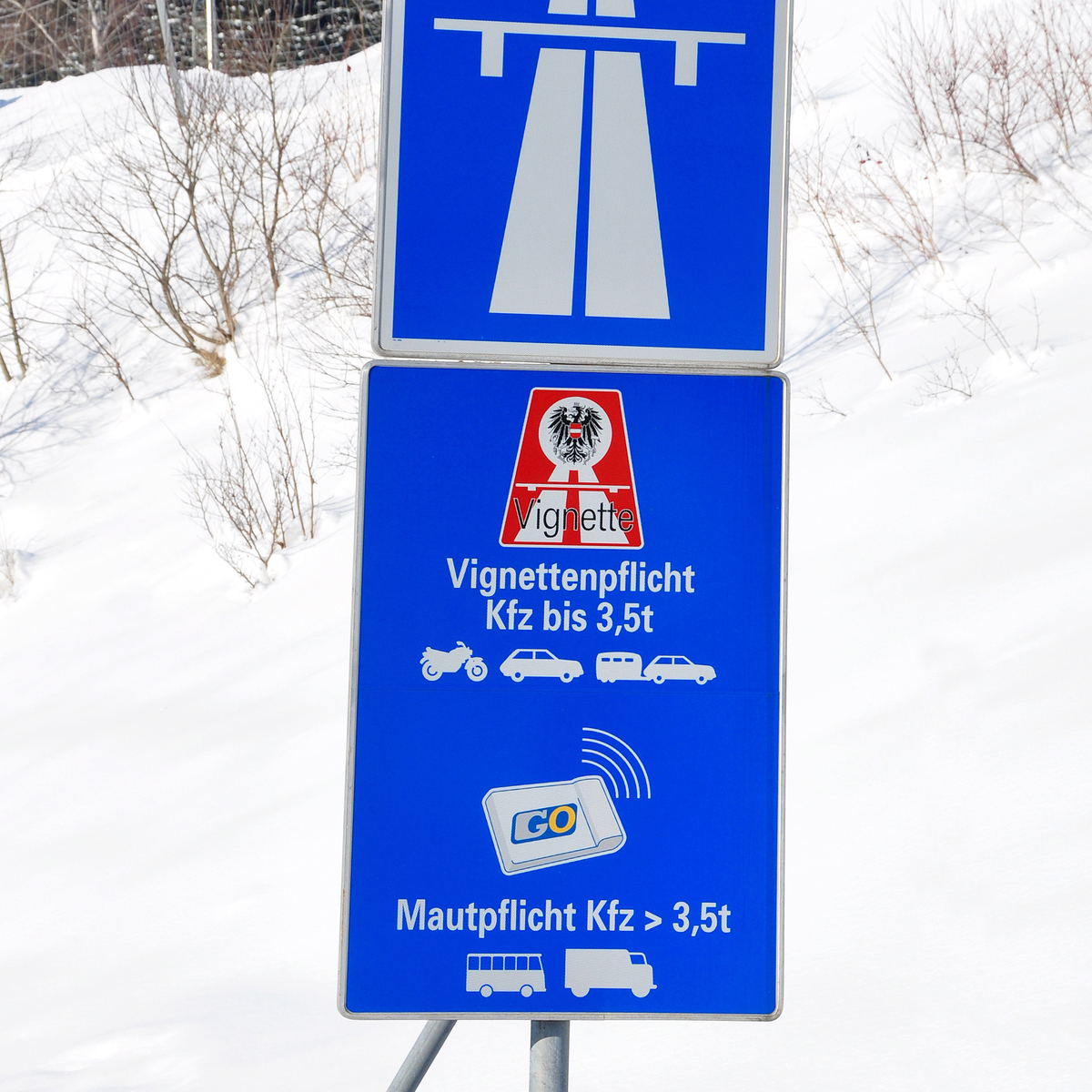 Vignette in Österreich : « Pickerl
