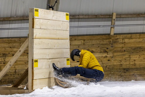 Portez un casque, même si vous faites de la luge !