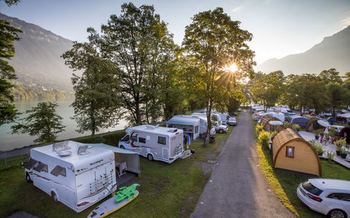 Camping TCS: la tendance à la hausse se maintient