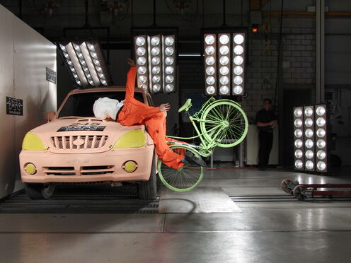 Résultats mitigés de l'airbag pour cycliste