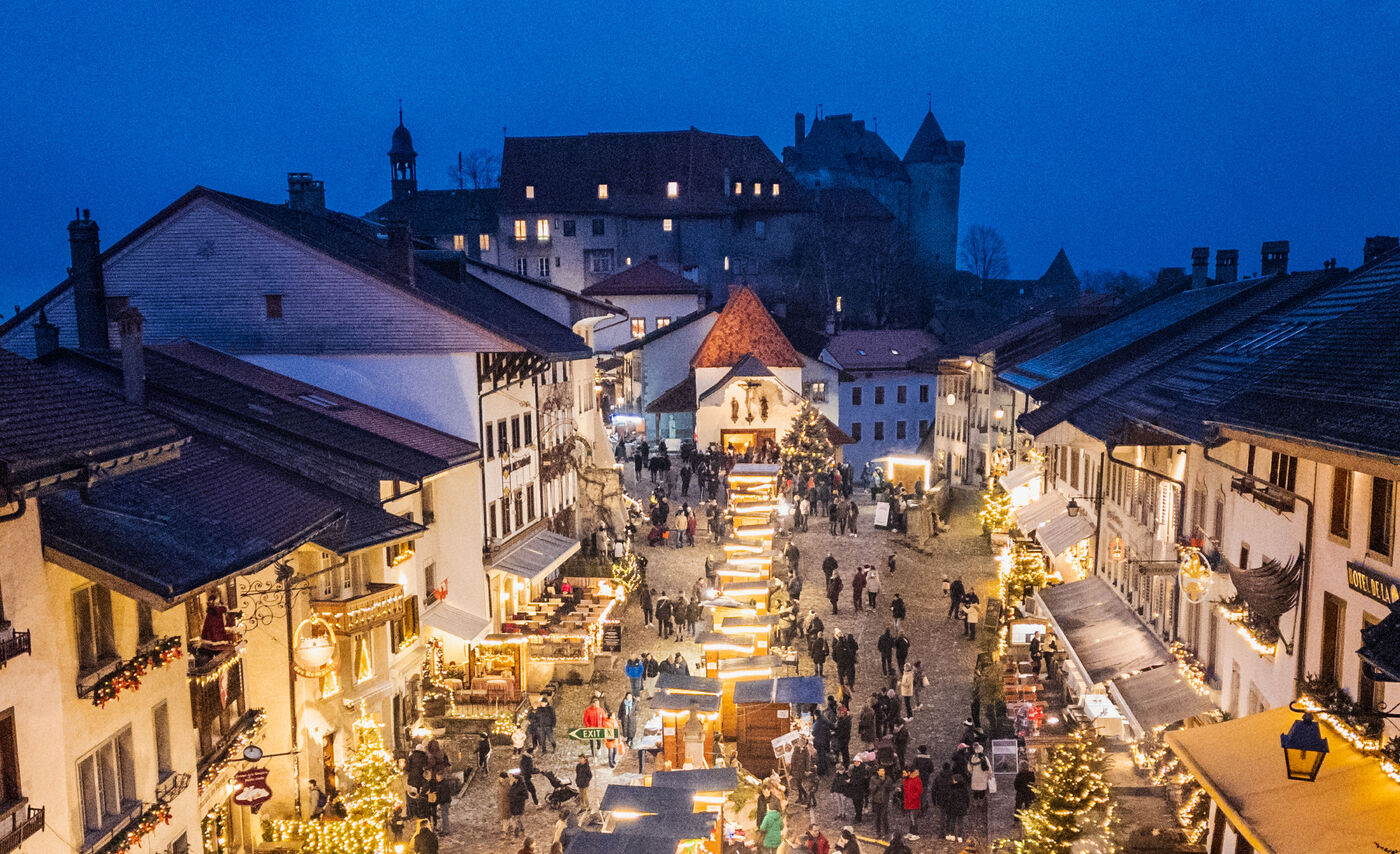 Marché de Noël de Gryuères