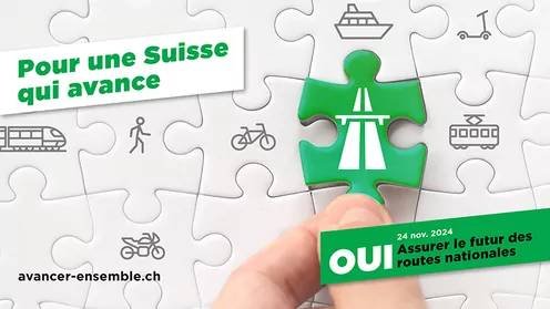 Les routes nationales, une pièce essentielle du puzzle que constitue le réseau de transport