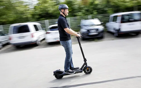 E-Trottinetts bestehen Stresstest