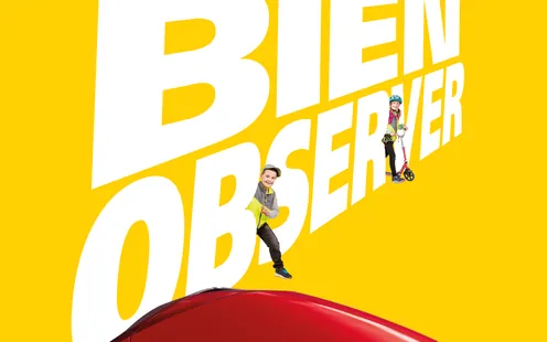 Observer, ralentir, s’arrêter : la nouvelle campagne pour la rentrée scolaire