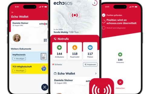 Aide d’urgence numérique et mobile : EchoSOS et le TCS unissent leurs forces