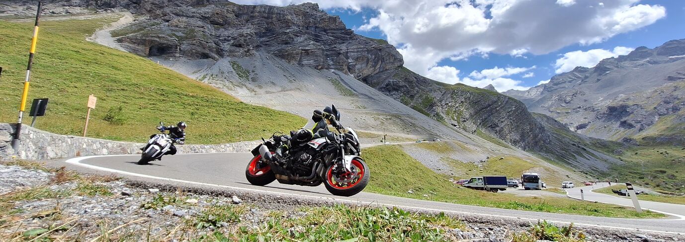 Motorrad Kurventraining