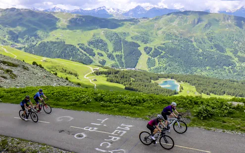 Il Col de la Loze in bici
