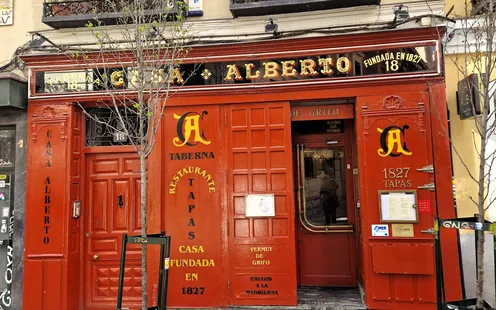 Madrid: Sandwich aux calamars avec les «gatos»