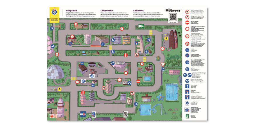 Labyrinth (10-12 Jahre) - Plan A3