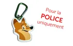 Porte clé Police FR