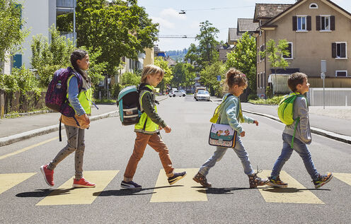 TCS fördert Sicherheit auf dem Schulweg der Gemeinde Ursenbach