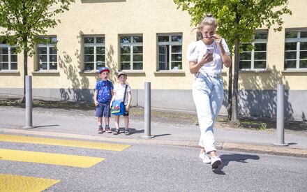 enfant pieton conseils securite routiere autonomie
