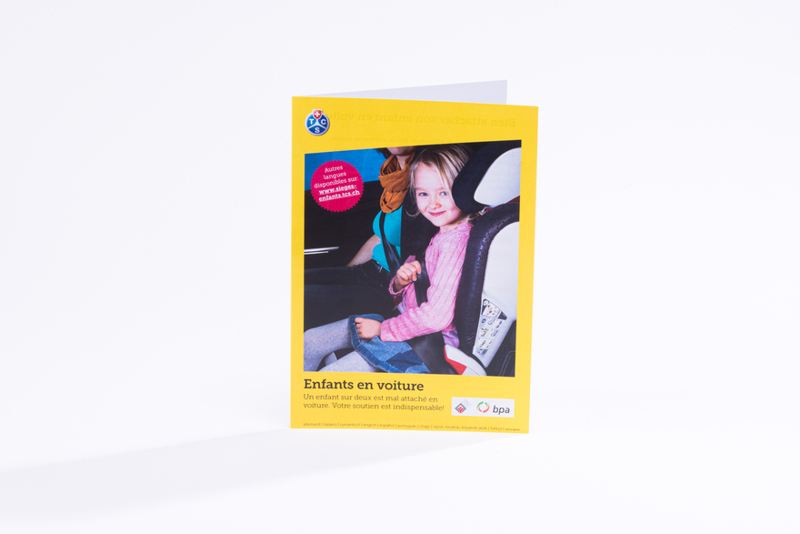 Flyer « Enfants en voiture »