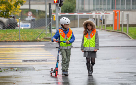 QR Code Safe2school alert TCS