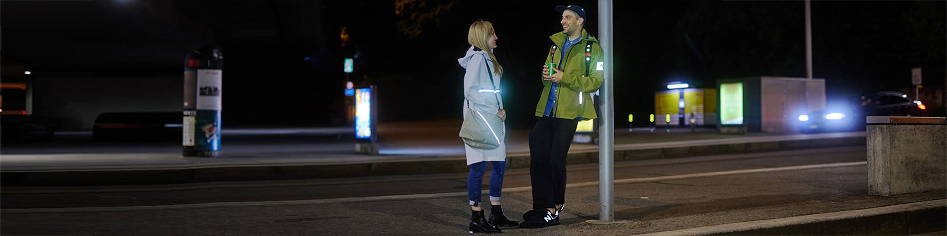 Voir et être vu ! » Un gilet fluo pour sauver les piétons