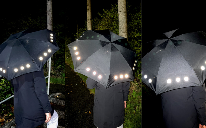 Faire briller son parapluie