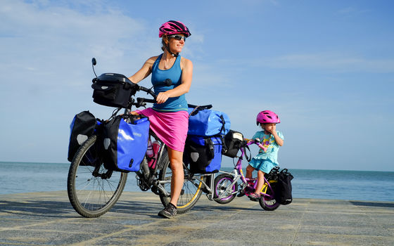 viaggio bici famiglia consigli bambini