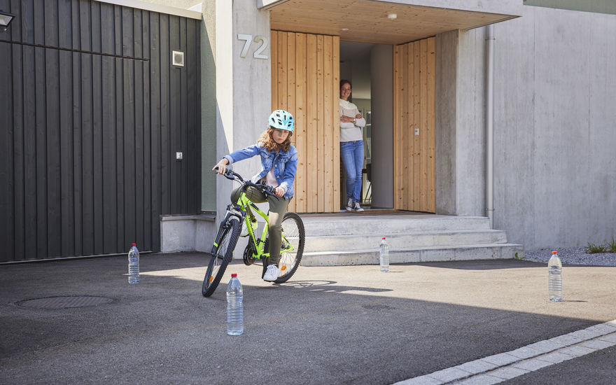 TOPSALE Allenamento Bici Spingere Bilanciamento Manubrio Allenatore per Asta di Bicicletta per Bambini Bambini Imparare Un Pedalare Strumento Ausiliario per Bici da Bicicletta