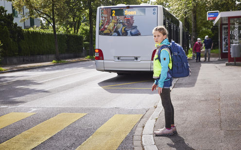 Enfants en transports publics : 