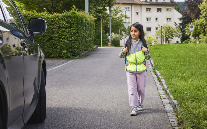 Kind zu Fuss ratgeber Verkehrssicherheit Autonomie