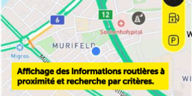 Application pour le trafic routier en temps réel
